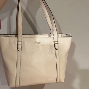 Kate Spade Ivory Tote Bag